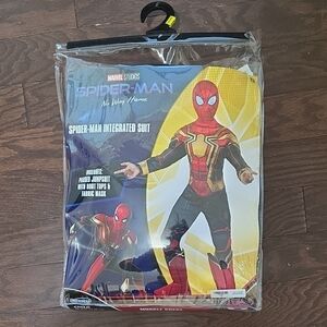 Marvel Spider-Man Integrated Suit Kids Costume - Red, Black, Yellow